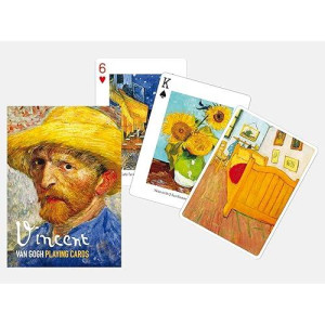 Piatnik Van Gogh Playing Cards - Single Deck Set