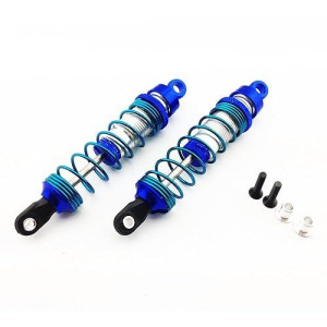 Atomik Rc Ford Raptor 1:10 Aluminum Alloy Front Ultra Shocks Hop Up Upgrade, Blue Replaces Part 3760A
