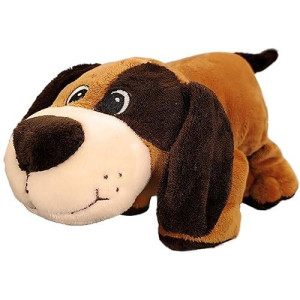Anico Collectible Plush Toy Laying Down Stuffed Animal, Dog, 9 Inches Tall