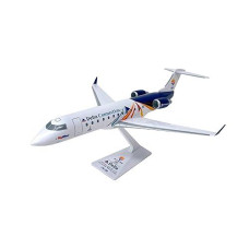 Flight Miniatures Delta Connection Skywest Olympic 2002 Crj200 1:100 Scale - Plastic Snap-Fit Model Airplane - Collectible Replica Of Delta Airlines Aircraft Part #Aca-20000C-300