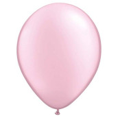 Qualatex 5" Pearlized Pink Latex Balloons (100Ct)