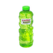 Fubbles Bubbles Solution And Refill | For Kids Ages 3+ | Includes 32Oz Fubbles Bubbles Solution And Bubble Wand (Colors May Vary)