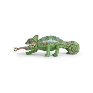 Papo -Hand-Painted - Figurine -Wild Animal Kingdom - Chameleon -50177 -Collectible - For Children - Suitable For Boys And Girls- From 3 Years Old