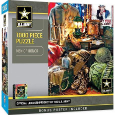Masterpieces 1000 Piece Jigsaw Puzzle For Adults, Family, Or Kids - Men Of Honor - 19.25"X26.75"