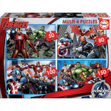Educa Avengers Multi Puzzle (Set of 4)