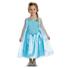 Elsa Toddler Classic Costume, Large (4-6X)