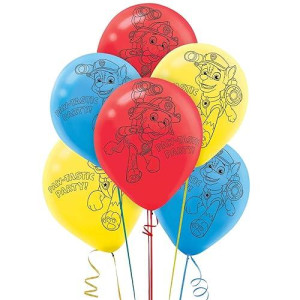Amscan Paw Patrol Printed Latex Balloons (6)