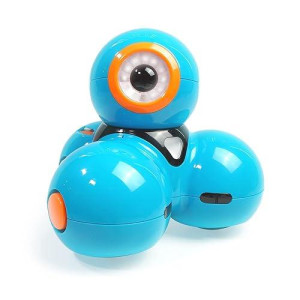Wonder Workshop Dash - Coding Robot For Kids 6+ - Voice Activated - Navigates Objects - 5 Free Programming Stem Apps - Creating Confident Digital Citizens , Blue