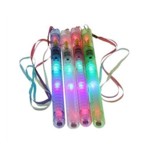 Samorthatrade Hiliss Flashing Led Light Glow Wand Stick Party Supply Assort Color, Pack Of 12