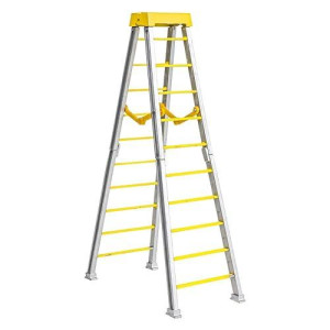 Large 10 Inch Breakable Yellow Ladder For Wrestling Action Figures