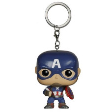 Funko Pocket Pop Keychain: Marvel - Avengers 2 - Cap America Action Figure