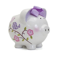 Child To Cherish Ceramic Piggy Bank For Girls, Paper Bird