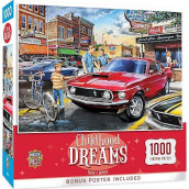 Masterpieces 1000 Piece Jigsaw Puzzle For Adults, Family, Or Kids - Dave'S Diner - 19.25"X26.75"