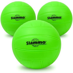 Gosports Slammo Official Replacement Balls 3-Pack - Works For All Roundnet Game Sets - Choose Between Competition Size Or Xl Size Balls