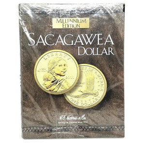 Sacagawea 2000 Millennium Edition Golden Dollar New Album-Book-Folder-Holder