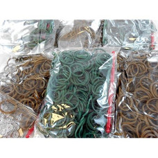 Camouflage Army Camo Colors 1800 Rubber Band Color Bands With S Clip