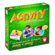 Piatnik 6050 Activity - The Classic Game As A Family Version With Junior And Original Cards, From 8 Years And Over, 3 To 16 Players, Miming, Drawing, Party Game