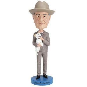 Royal Bobbles Lyndon B. Johnson Collectible Bobblehead Statue