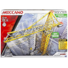 Meccano-Erector Tower Crane Model Set