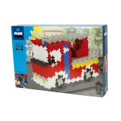 Plus Plus - Instructed Play Set - 760 Piece Fire Truck - Construction Building Stem/Steam Toy, Interlocking Mini Puzzle Blocks For Kids, 100