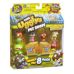 The Ugglys Pet Shop Toy Figure (8-Pack)