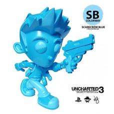 Uncharted Nathan Drake Scarecrow Blue Colorway Vinyl Figure