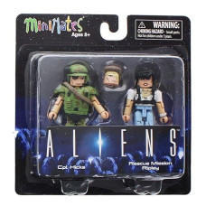 Aliens Minimates Series 1 Cpl. Hicks & Rescue Mission Ripley 2-Pack