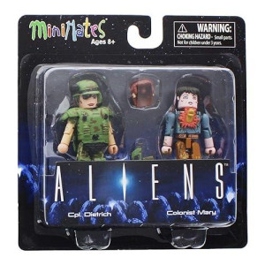 Aliens Minimates Series 1 Cpl. Dietrich & Colonist Mary 2-Pack