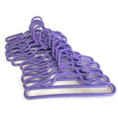 Doll Hangers Set Of 12 Plastic Hangers Lavender For 18 Inch Dolls Clothes, Doll Accessories