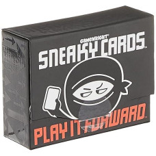 Gamewright Sneaky Cards Card Game, Multi-Colored, 5"