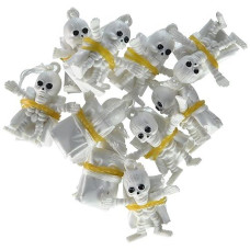 Amscan 10 Count Skeleton Paratroopers | Halloween Trick Or Treat, Multicolor,1 1/2" X 1 1/4" X 7/8"