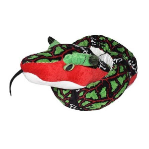 Wild Republic Snake Plush, Stuffed Animal, Plush Toy, Gifts for Kids, Dragon Bone 54"