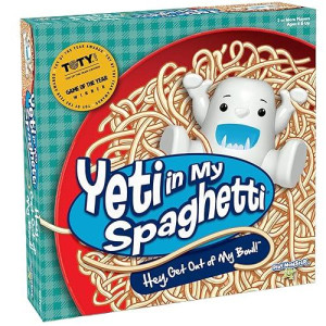 Yeti In My Spaghetti Family Game, Board Games For Kids Ages 4, 5, 6, 7, 8, Kids Board Games, Preschool Games, Award-Winning Board Games For Kids 6-8, Games For Family Game Night