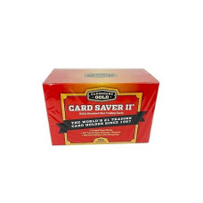 Card Saver 200 Cardboard Gold 2 Semi-Rigid Card Holders