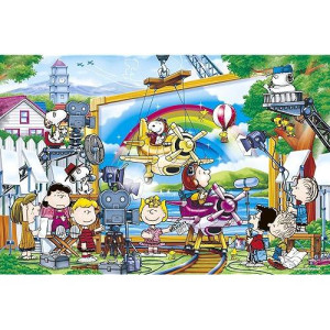 1000 Piece Jigsaw Puzzle Peanuts Movie Star (50X75Cm)