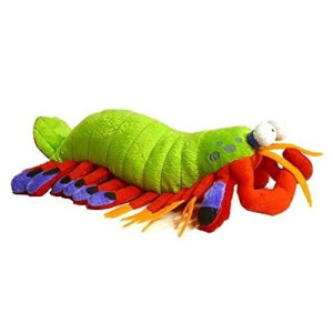 Adore 14" Harlequin The Peacock Mantis Shrimp Plush Stuffed Animal Toy