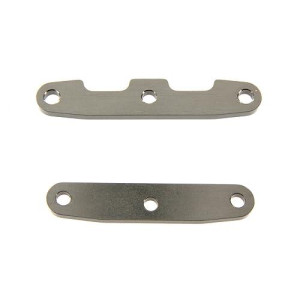 Atomik Rc Alloy Front/Rear Bulkhead Tie Bar, Grey Fits The Traxxas 1/10 Slash 4X4 And Other Traxxas Models - Replaces Traxxas Part 6823