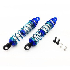 Traxxas Nitro Slash 1:10 Aluminum Alloy Front Ultra Shocks Hop Up Upgrade, Blue By Atomik Rc - Replaces Traxxas Part 3760A