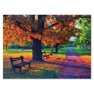 Melissa & Doug 1,500-Piece Walk In The Park Jigsaw Puzzle (33 X 24 Inches)