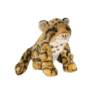 Wild Republic Clouded Leopard Plush, Stuffed Animal, Plush Toy, Gifts For Kids, Cuddlekins 12 Inches