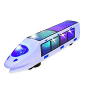 Weofferwhatyouwant Electric Train Toy With Action Flashing Lights - Battery Powered. 3D Effect (Ages 3 Yrs And Up)