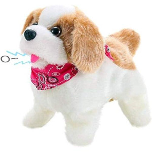 Liberty Imports Flip Over Puppy - Battery Operated Mechanical Jumping Little Pet Dog - Flipping Toy That Somersaults, Walks, Sits, Barks For Toddlers & Kids