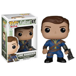 Funko POP Games: Fallout - Lone Wanderer Male Action Figure