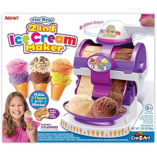 Cra-Z-Art The Real Ice Cream Maker With Built In Sprinkler Dispenser And Lite Up Cone