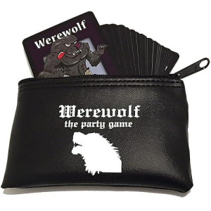 Apostrophe Games Werewolf The Party Game - 42 Role Cards, For 7 To 30 Players - Game Night, For Adults And Teens - Interactive Board Game