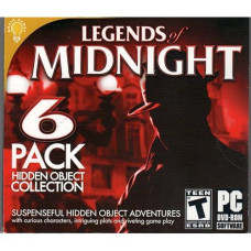 Legends Of Midnight Hidden Object Collection 6 Pack