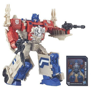 Transformers Generations Leader Powermaster Optimus Prime Action Figur