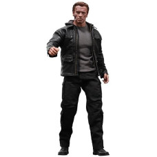 Movie Masterpiece Terminator Salvation: New Start/Genesis 1/6 Scale Fully Poseable Figure T-800 / Guardian 1/6 Scale Plastic Pre-Painted Pvc Figure