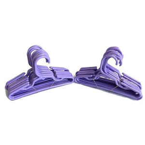 24 Lavender Clothes Hangers For 18 Inch Dolls.