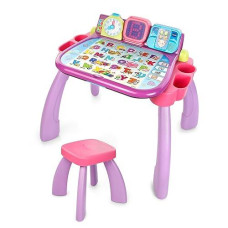 Vtech Touch And Learn Activity Desk, Purple
